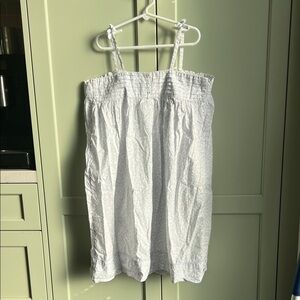 Jacadi Paris Floral Lavender/White Cotton Nightgown. Size 10.